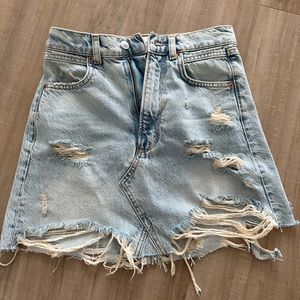 Zara Denim Mini Skirt